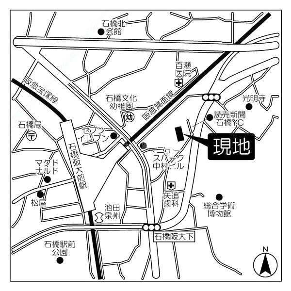 サンレジデンス石橋の外観2枚目
