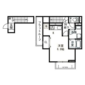 グリーンサイド野田の間取り図