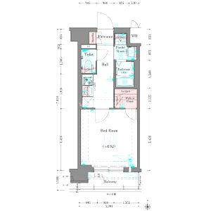 プラシード京都の間取り図