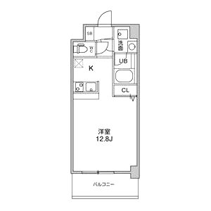 LaDouceur南茨木の間取り図