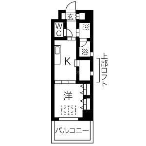 ARROW FIELDS貮番館の間取り図