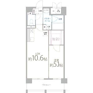 Casa Verde(カサ ベルデ)の間取り図