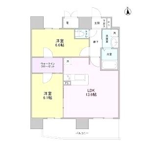 KMレジデンス堺東駅前の間取り図