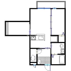 サニーヒルズ シンエイの間取り図