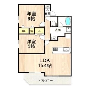 サムティグランツ神戸の間取り図