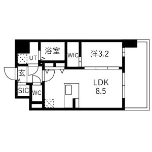 エスリードレジデンス ザ・グラン都島ノアの間取り図