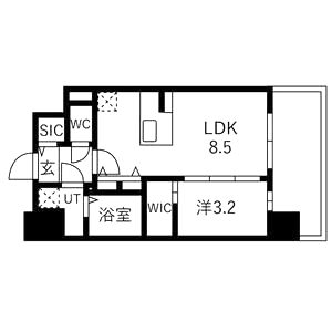 エスリードレジデンス ザ・グラン都島ノアの間取り図