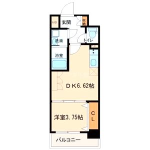 メルベージュ布施の間取り図
