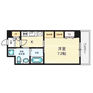 セントアミー東三国の間取り図