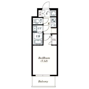 S-RESIDENCE都島Elegantの間取り図