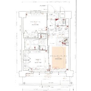 エステムプラザ京都聚楽第 雅邸の間取り図