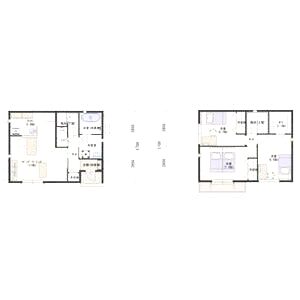アバンセ781の間取り図