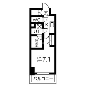 VILLA・SERENO姫路の間取り図