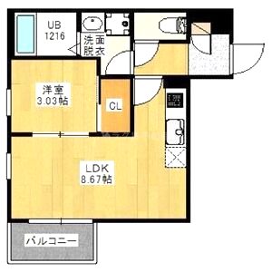 REGALEST コントレイルの間取り図