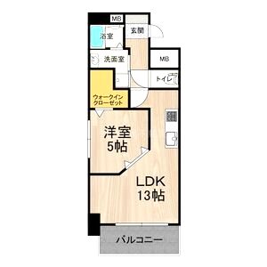 M.hills西本町の間取り図