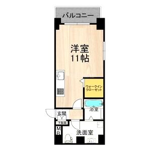 M.hills西本町の間取り図