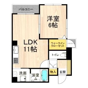 M.hills西本町の間取り図