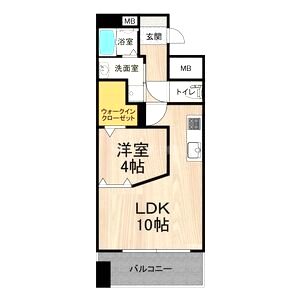 M.hills西本町の間取り図