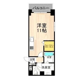 M.hills西本町の間取り図