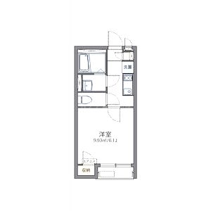 レオネクストリヴェール長田の間取り図