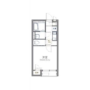 レオネクストリヴェール長田の間取り図