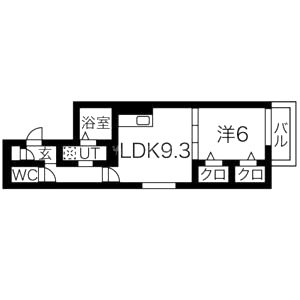 ロワジールの間取り図