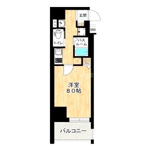 ミラージュパレス本町東レジデンスの間取り図