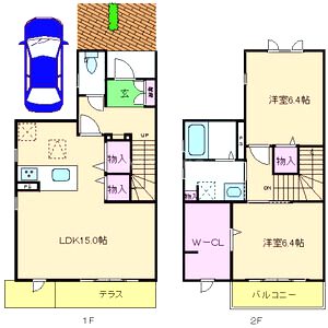 アバンセマヤの間取り図