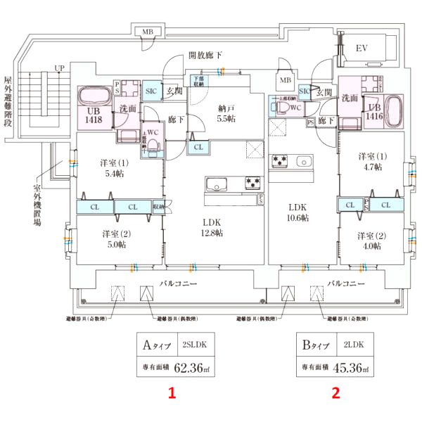 スプランディッド玉造DUEの外観4枚目