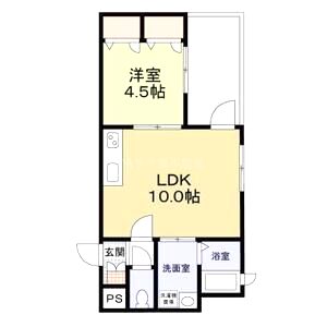 エスパス・ラ・フォレの間取り図