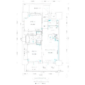 エステムコート難波サウスプレイスIIIラ・パークの間取り図