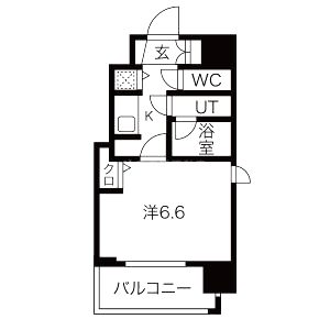 アクアプレイス梅田IIIの間取り図