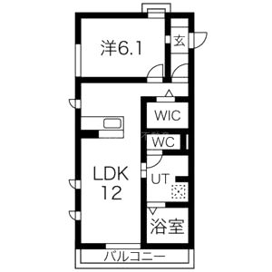 メゾンド本町の間取り図