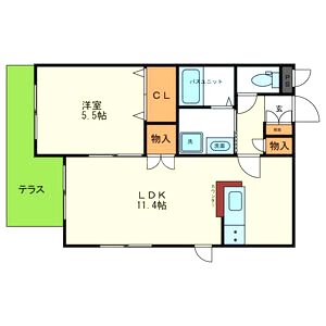 Hebel Maison 長興寺の間取り図