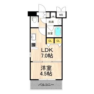 プレジオ西宮の間取り図