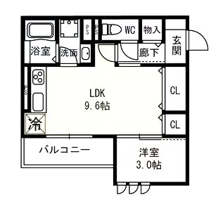 三国本町メディエートプラザの間取り図