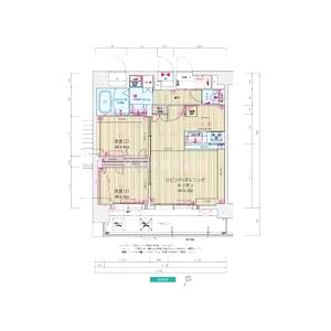 プレリス鶴見緑地グランガーデリアの間取り図