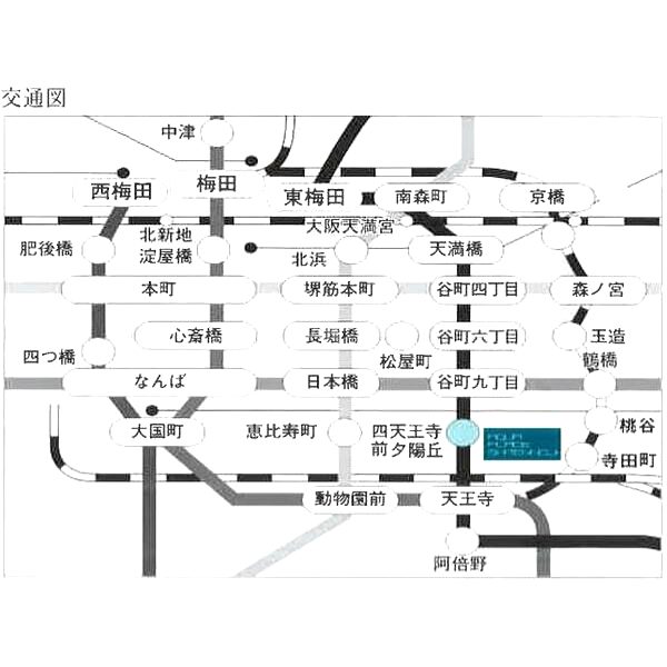 アクアプレイス四天王寺の外観3枚目