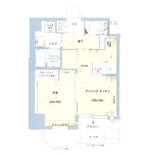 フォーリアライズ大阪ウエストベイの間取り図