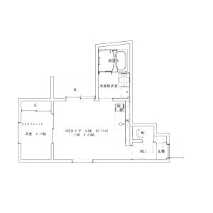 REGALEST初芝の間取り図