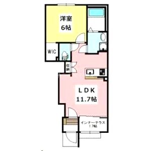 モンテ・アパの間取り図