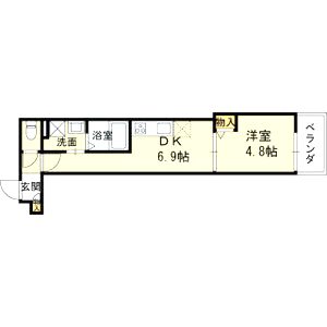 クレアール塚口Iの間取り図