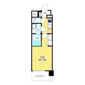 レジュールアッシュ淡路駅前の間取り図