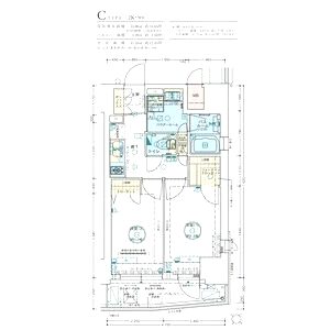 エステムコート神戸元町IIリザーヴの間取り図