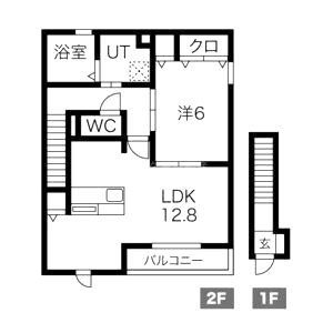エルヴィータIVの間取り図