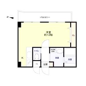 ラ メゾン ミューの間取り図