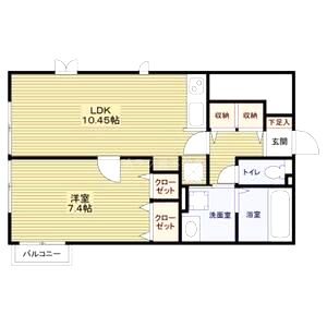 AFFINITY HOMESの間取り図