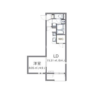 レオネクストポムールVの間取り図