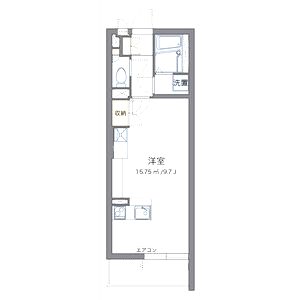 ミランダ宝塚南口の間取り図
