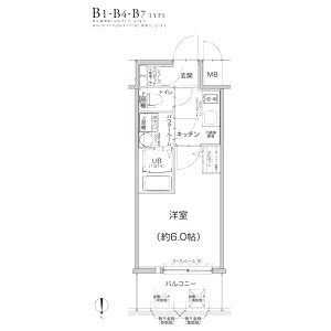 エスリード新大阪グランゲートサウスの間取り図